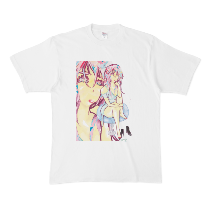 Tシャツ - XL - 白