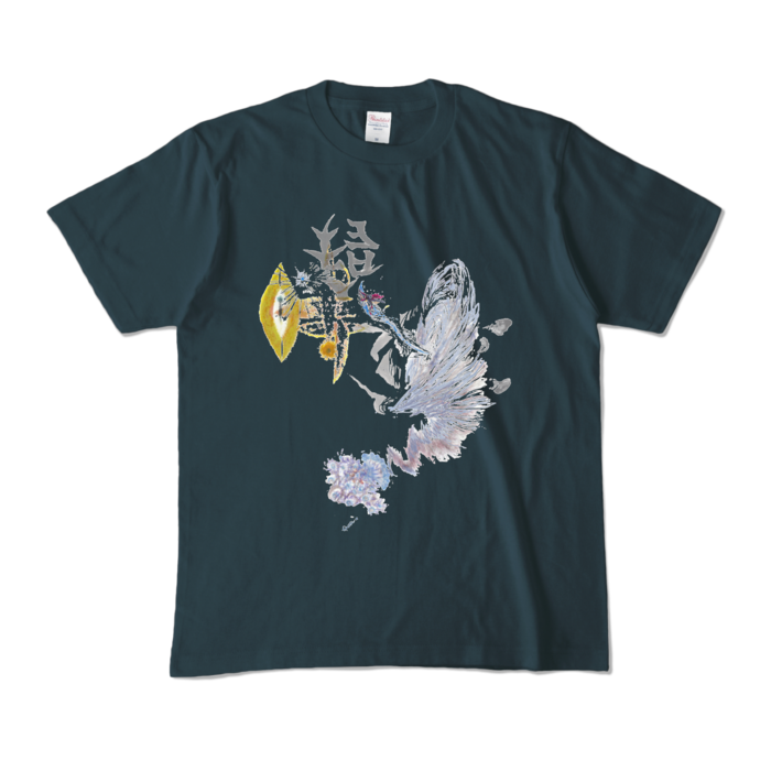 カラーTシャツ - M - デニム (濃色)