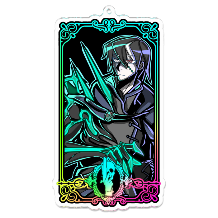 アクリルキーホルダー - 100 x 100 (mm)