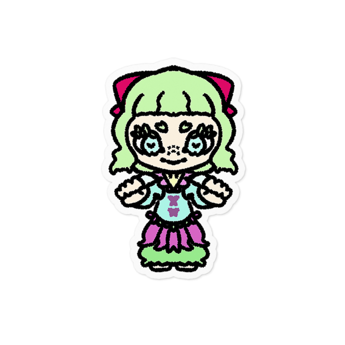 ステッカー - 100 x 100 (mm)