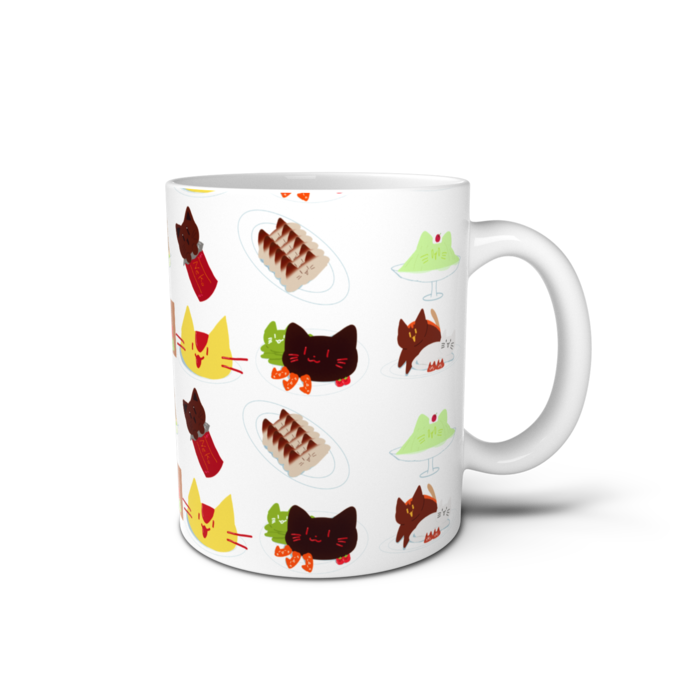 マグカップ - 直径 8 cm / 高さ 9.5 cm