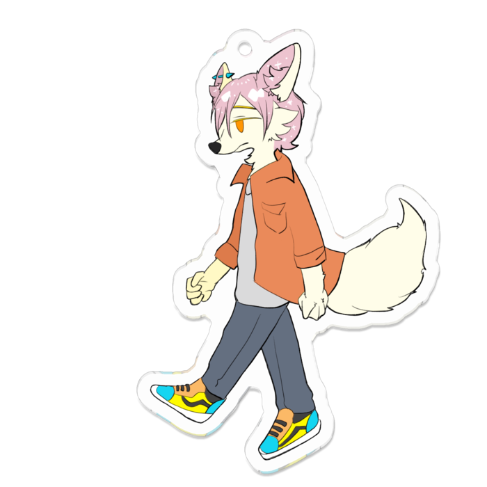 アクリルキーホルダー - 70 x 70 (mm)