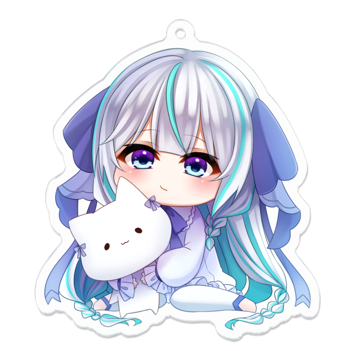 アクリルキーホルダー - 70 x 70 (mm)