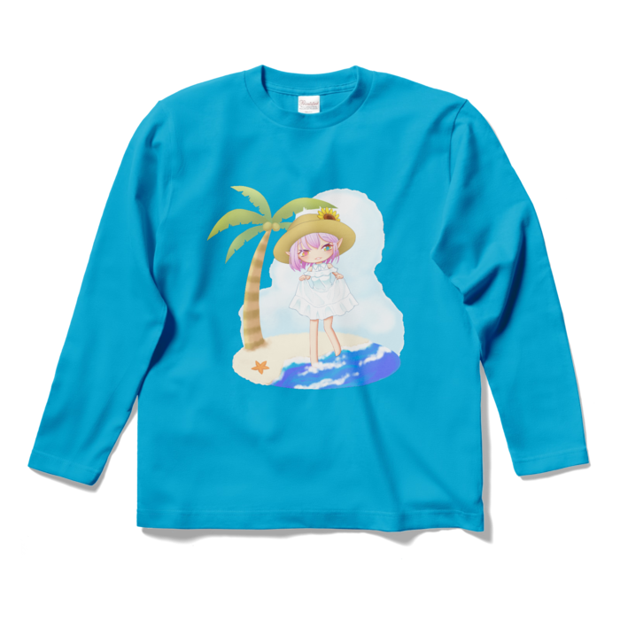 ロングスリーブTシャツ - S - ターコイズ