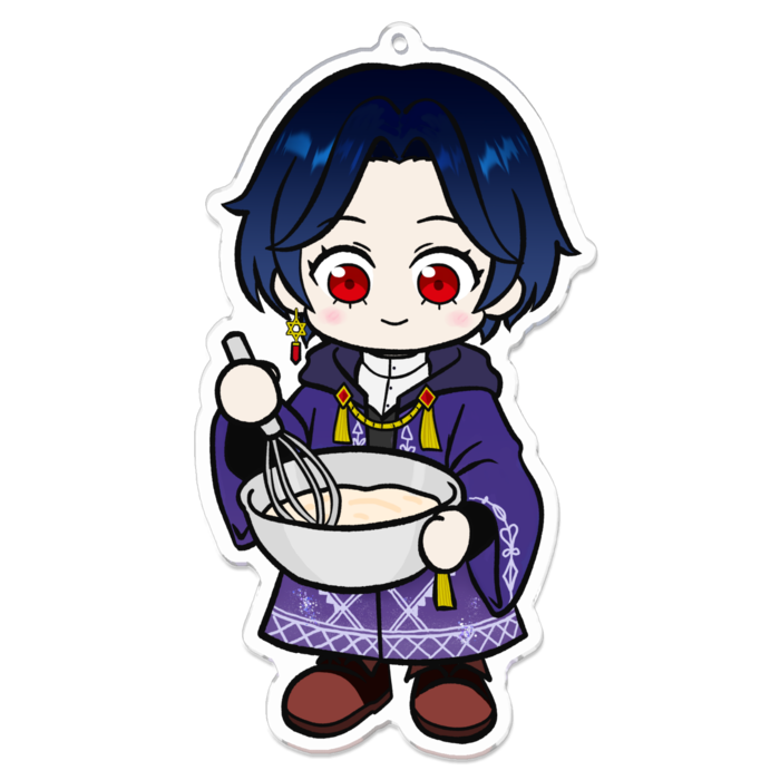 アクリルキーホルダー - 100 x 100 (mm)