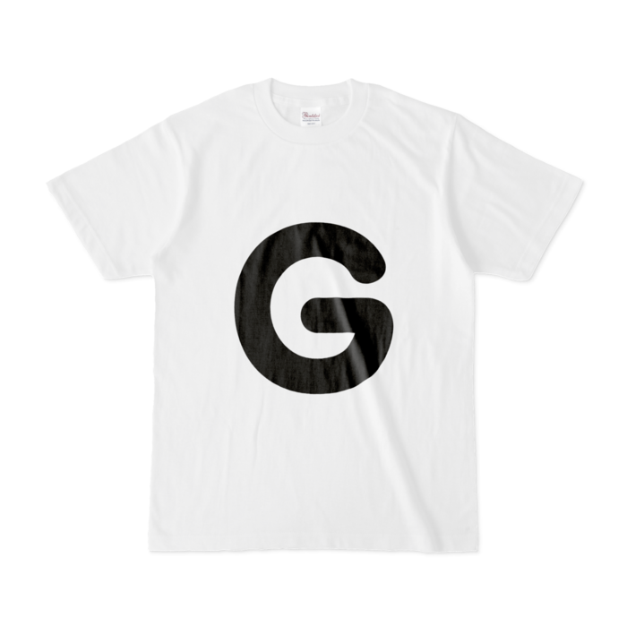 「G」(大文字)Tシャツ - S - 白