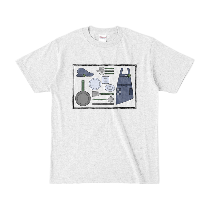 カラーTシャツ(淡色) - S - アッシュ