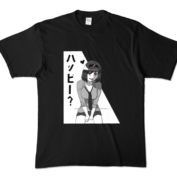 カラーTシャツ - XL - ブラック (濃色)