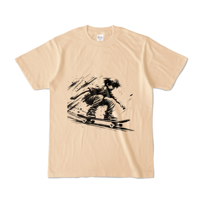 カラーTシャツ - S - ナチュラル (淡色)