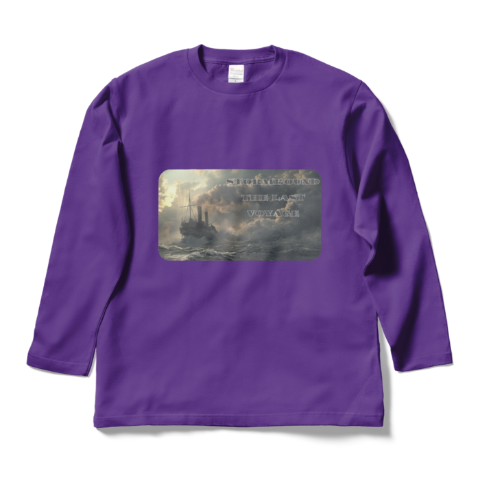 ロングスリーブTシャツ - L - パープル
