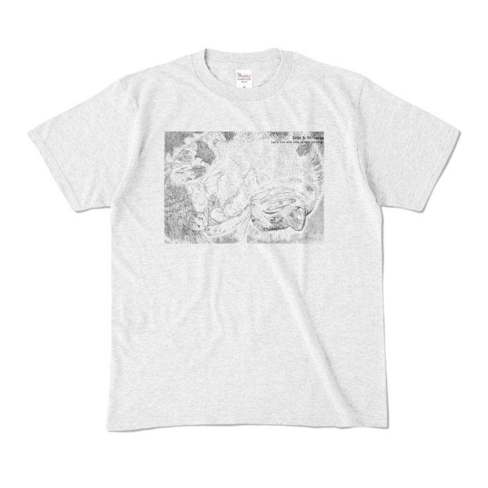 カラーTシャツ - M - アッシュ (淡色)