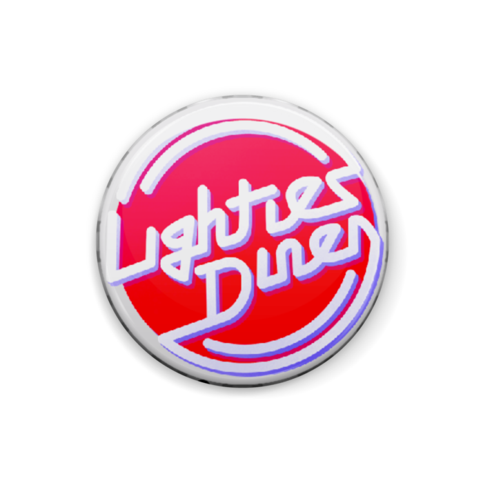 LD rounded logo - white