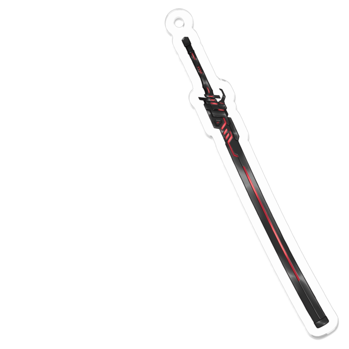 アクリルキーホルダー(コーティング) - 70 x 70 (mm)