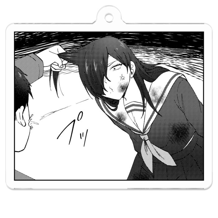 アクリルキーホルダー（コーティング） - 50 x 50 (mm)(6)