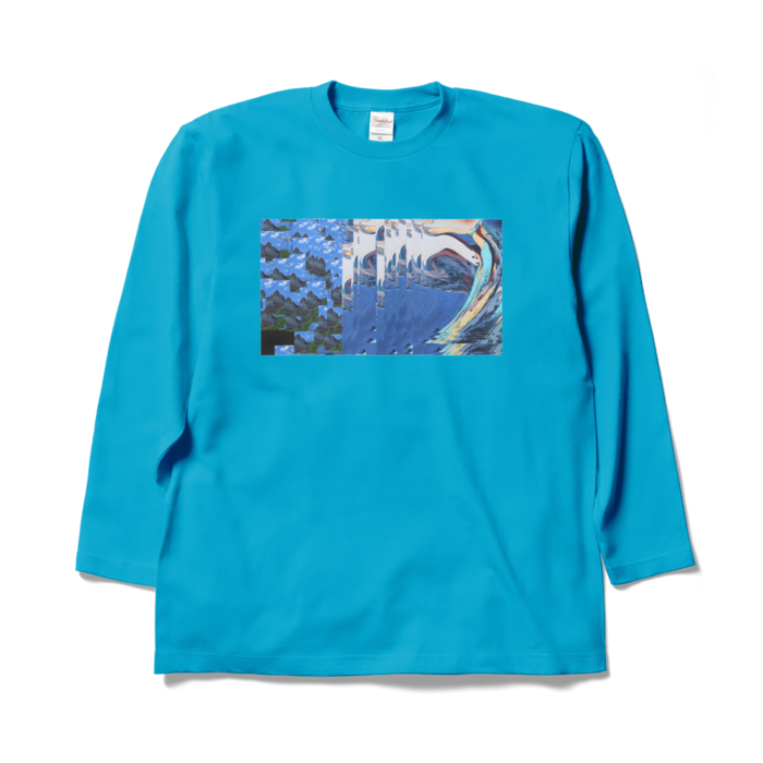 ロングスリーブTシャツ - XL - ターコイズ