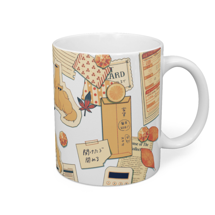 マグカップ - 直径 8 cm / 高さ 9.5 cm