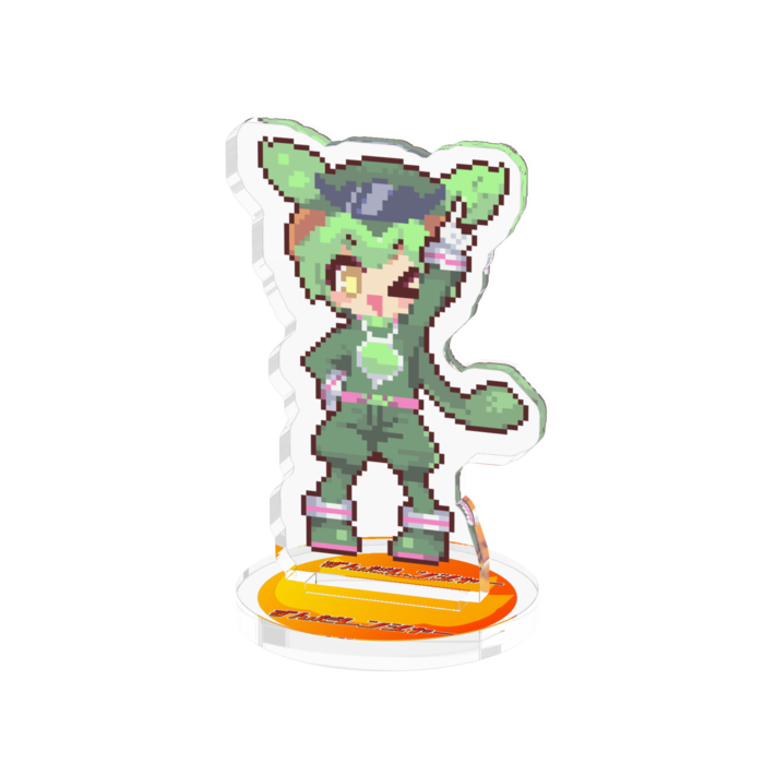 ずんだもんアクリルフィギュア - 50x50mm