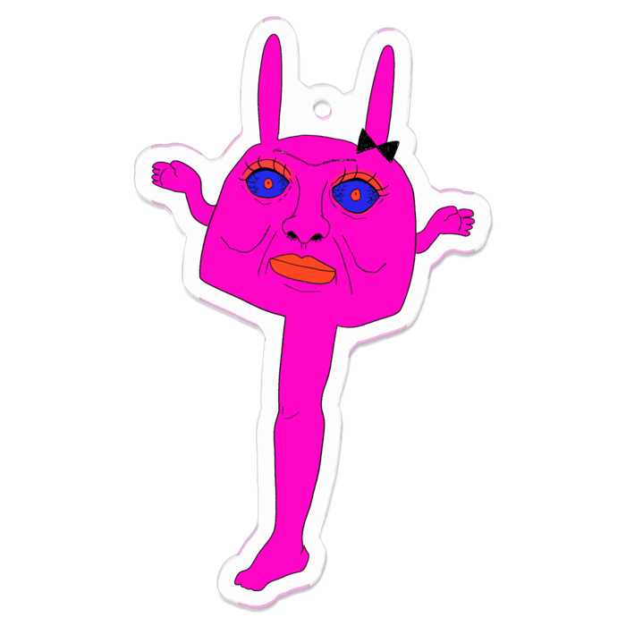 アクリルキーホルダー - 70 x 70 (mm)