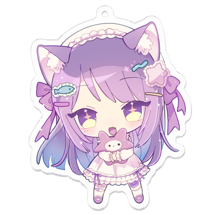 アクリルキーホルダー - 70 x 70 (mm)