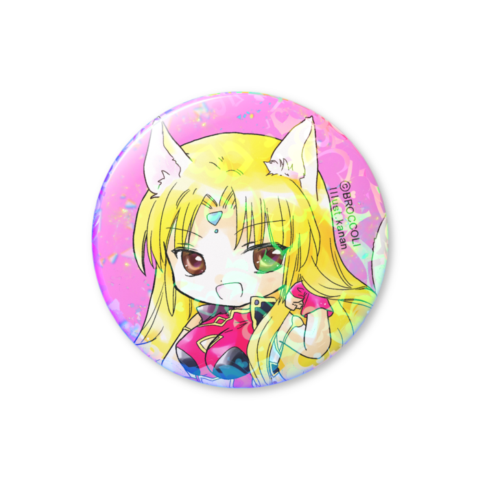 ホログラム缶バッジ - 76mm