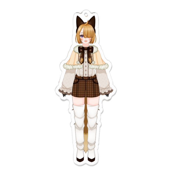 アクリルキーホルダー - 100 x 100 (mm)