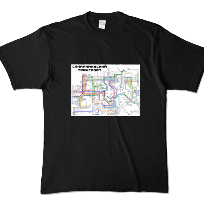 カラーTシャツ - XL - ブラック (濃色)
