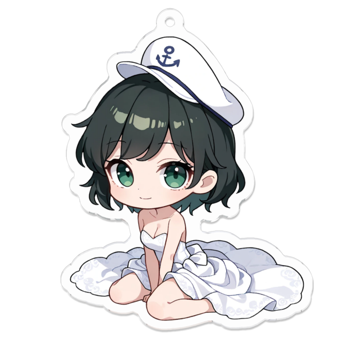 アクリルキーホルダー - 70 x 70 (mm)(キャラのみ)