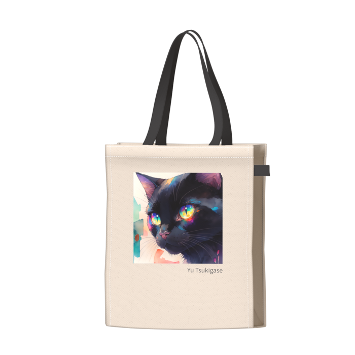 ツートンカラーバッグ - ブラック - W34 × H41 × D14cm
