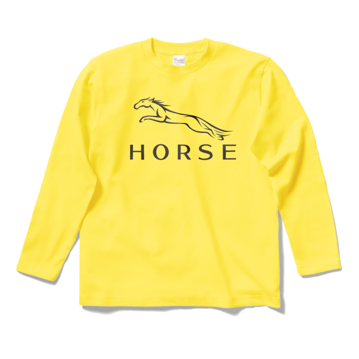 ロングスリーブTシャツ - S - イエロー