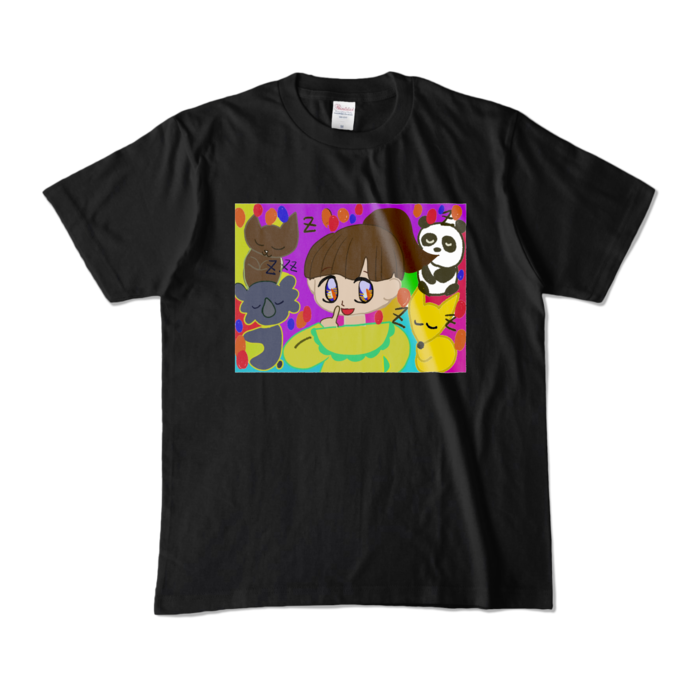 カラーTシャツ - M - ブラック (濃色)
