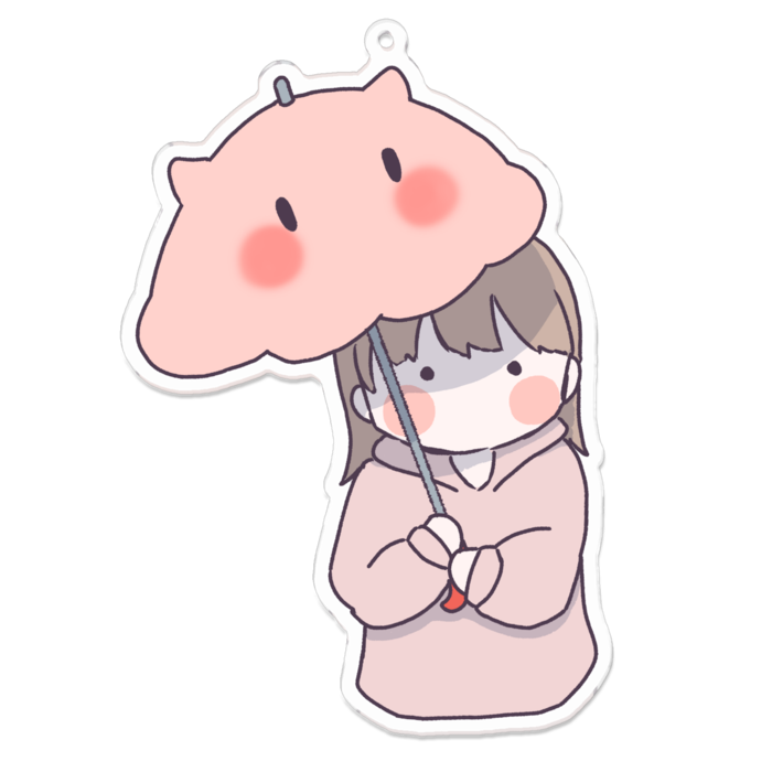 アクリルキーホルダー - 100 x 100 (mm)