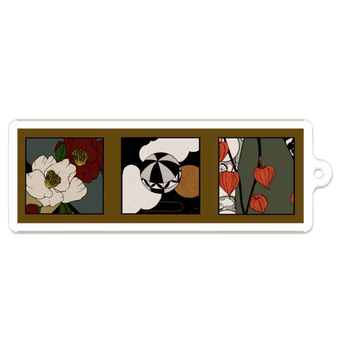 アクリルキーホルダー - 70 x 70 (mm)