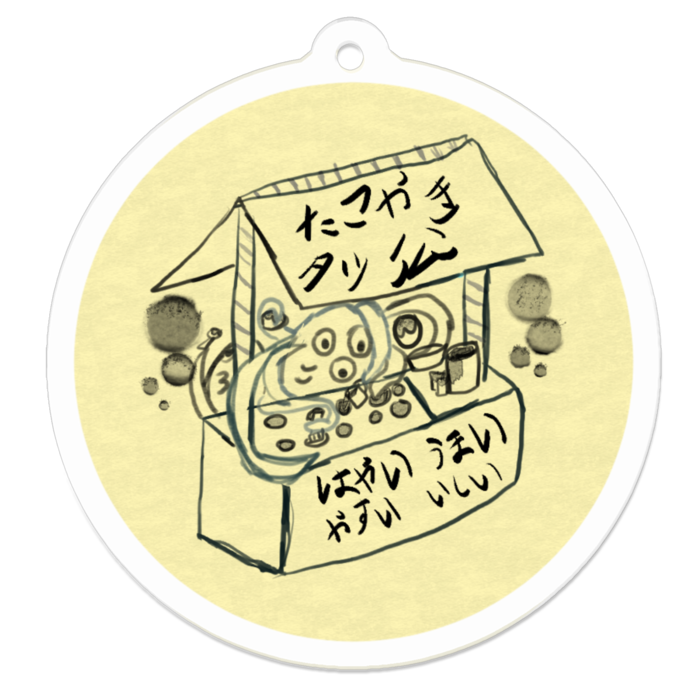 アクリルキーホルダー - W50 × 50mm 以内