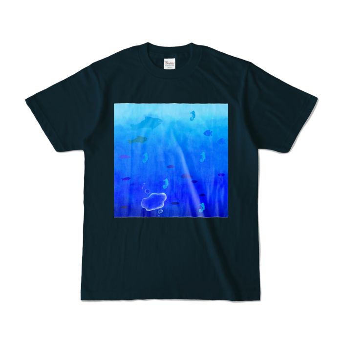カラーTシャツ - S - ネイビー (濃色)