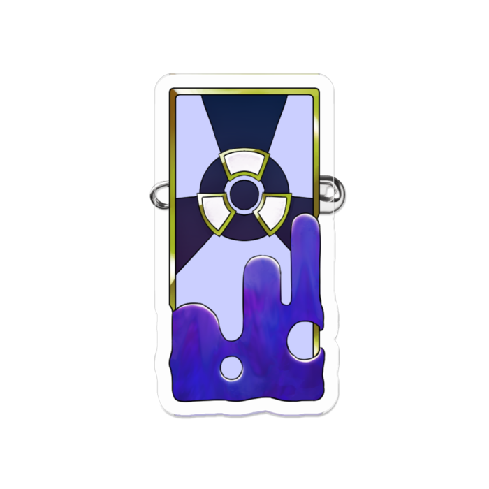 アクリルバッジ - 50 x 50 (mm)