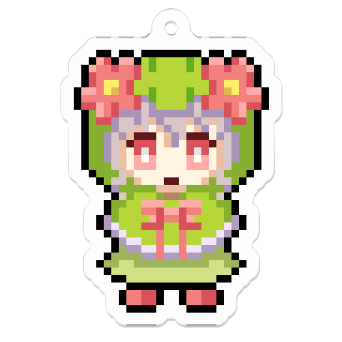 アクリルキーホルダー（コーティング） - 50 x 50 (mm)