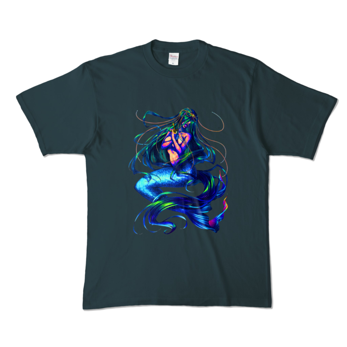 カラーTシャツ - XL - デニム (濃色)