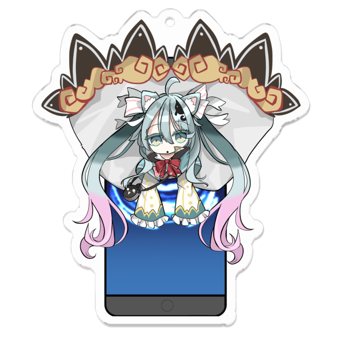 アクリルキーホルダー - 70 x 70 (mm)