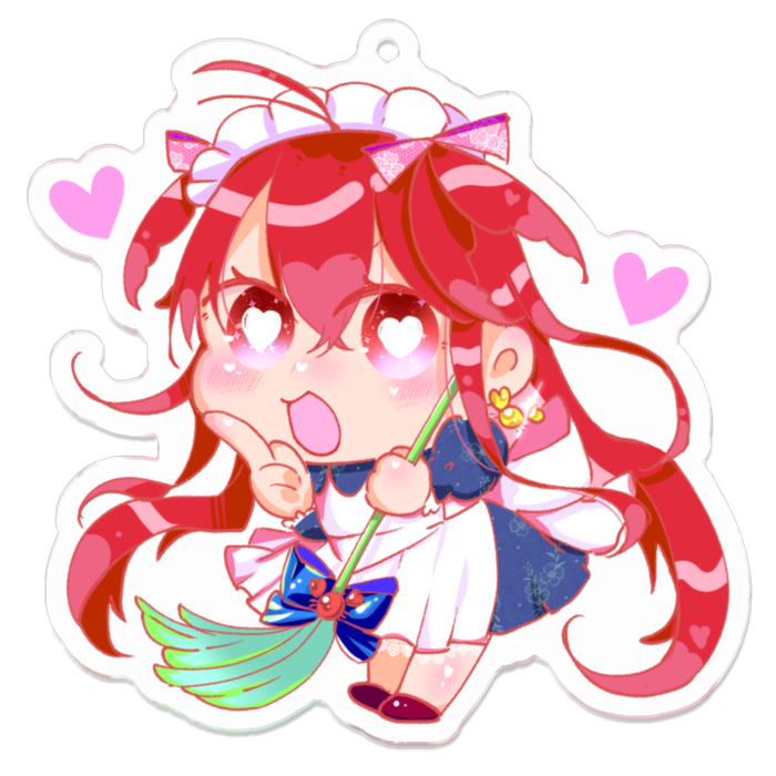 アクリルキーホルダー - 70 x 70 (mm)