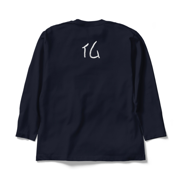 ロングスリーブTシャツ - XL - ネイビー