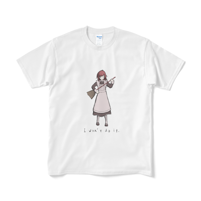 『メイド服は着てるだけ』Tシャツ