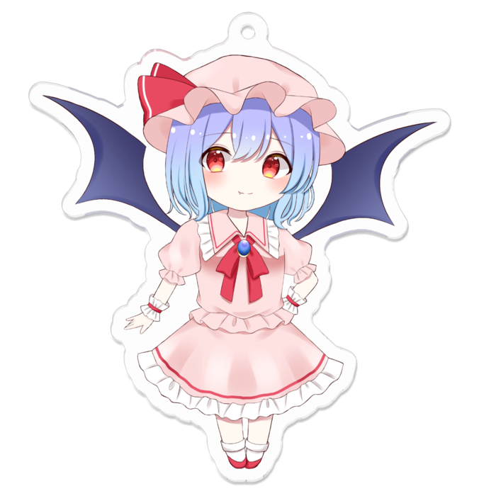 アクリルキーホルダー - 70 x 70 (mm)