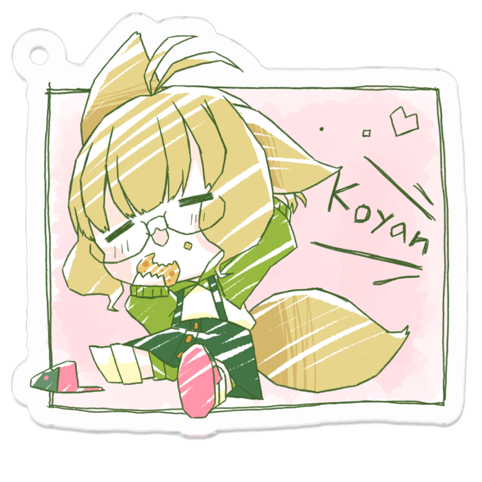 アクリルキーホルダー - 50 x 50 (mm)