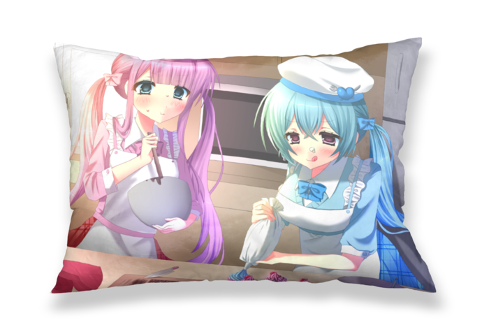 枕カバー - 43x63cm - 片面