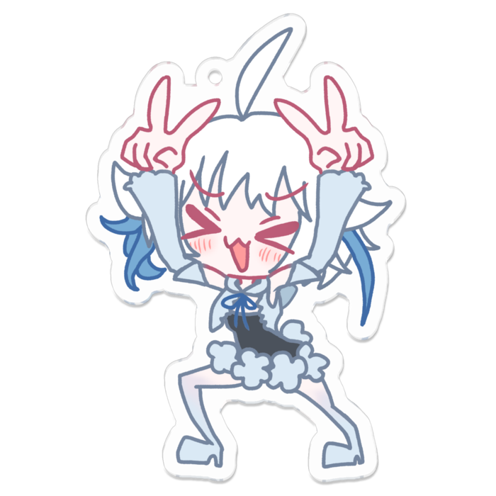 アクリルキーホルダー - 70 x 70 (mm)