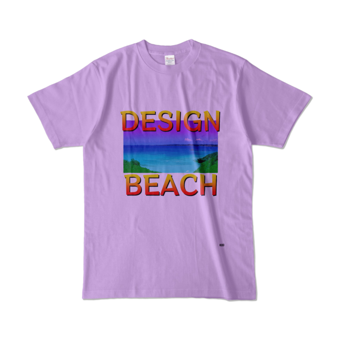 カラーTシャツ - L - ライトパープル (淡色)