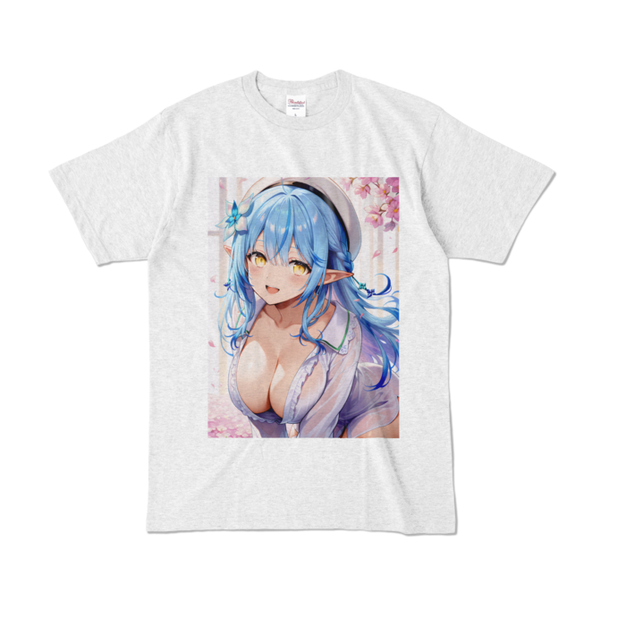 カラーTシャツ - L - アッシュ (淡色)