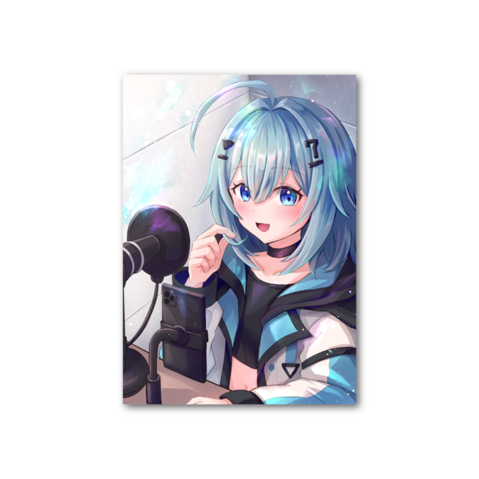 フォト風カード - 縦 - 片面