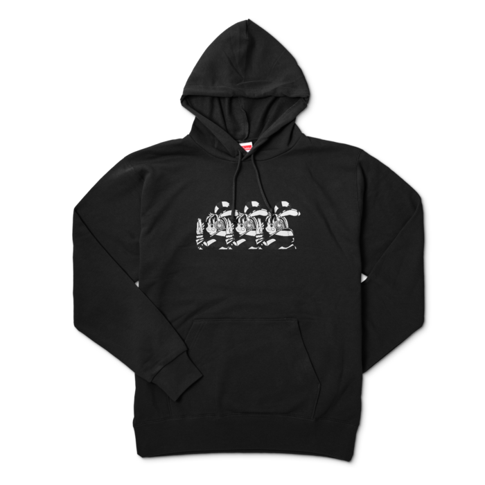 パーカー - XL - ブラック