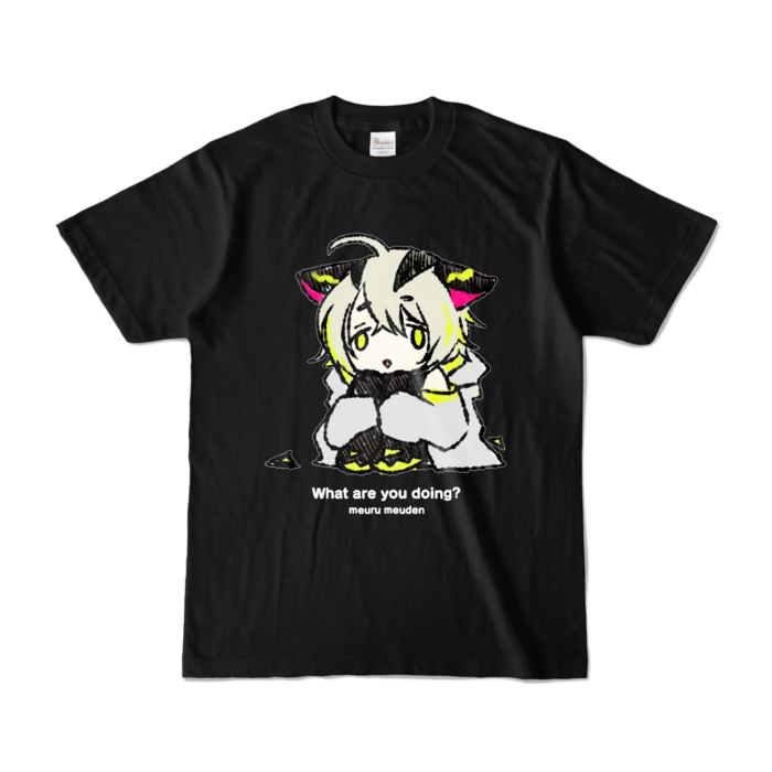 【単体】カラーTシャツ - S - ブラック (濃色)